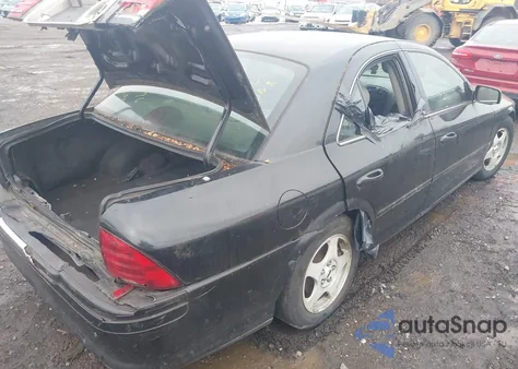 2000 Lincoln Ls V6 Auto/V6 Manual из США, поврежденный, VIN 1LNHM86S6YY786748